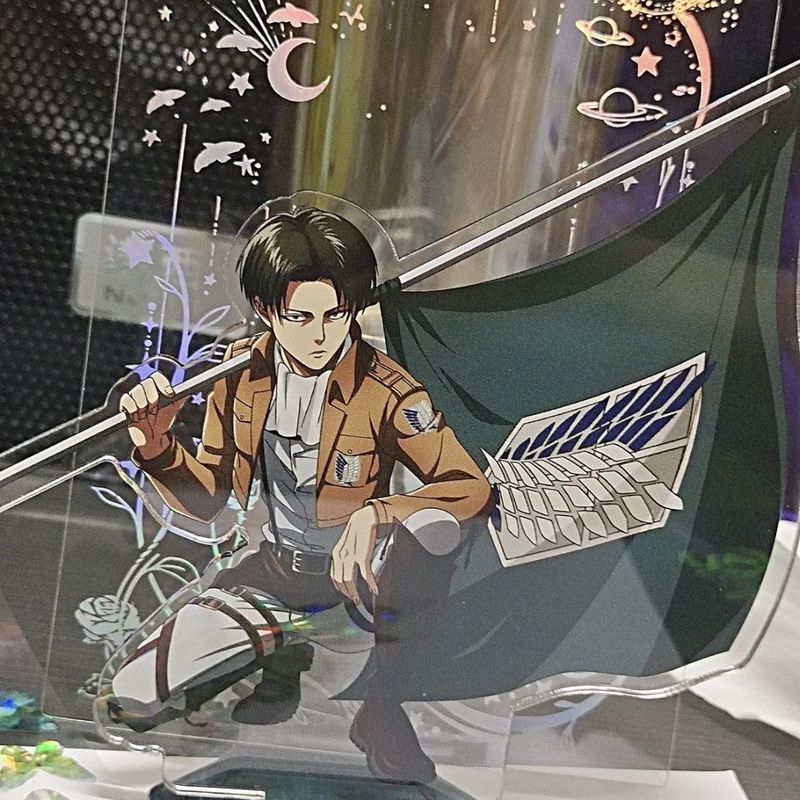 Tấn công Titan / Levi Ackerman / Levi Ackerman Đứng Acrylic Hàng Hóa Đồ Trang Trí / vpgb