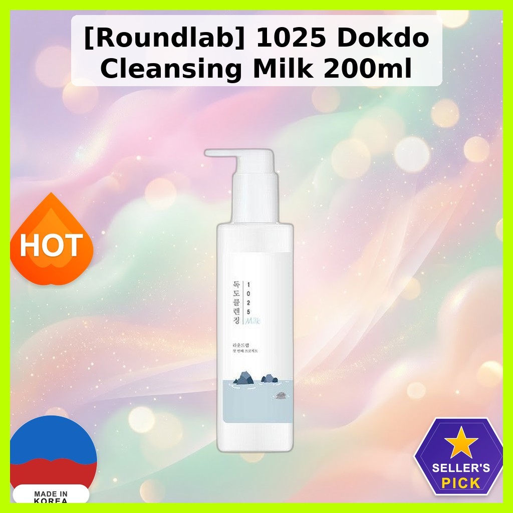 [Roundlab] 1025 Sữa Rửa Mặt Dokdo 200ml / Sữa Rửa Mặt Hàn Quốc / Sữa Nhẹ Nhàng / 100% Authentic by J