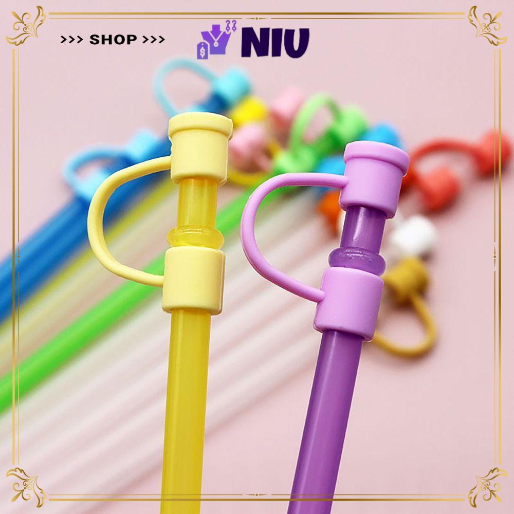 NIU Ống Hút Topper, Nắp Bảo Vệ Niêm Phong Tốt Ống Hút Đầu Bao, Nhỏ Gọn Chống Bụi 8 Mm Ống Hút Đầu Nắ