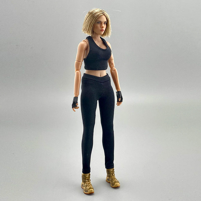 1 / 12 Lính Quần Áo Phụ Kiện figma Quần Áo Bé 20cm Máy Mẹ Nữ Cơ Thể Hình Skinny Tập Yoga Quần Áo Thể