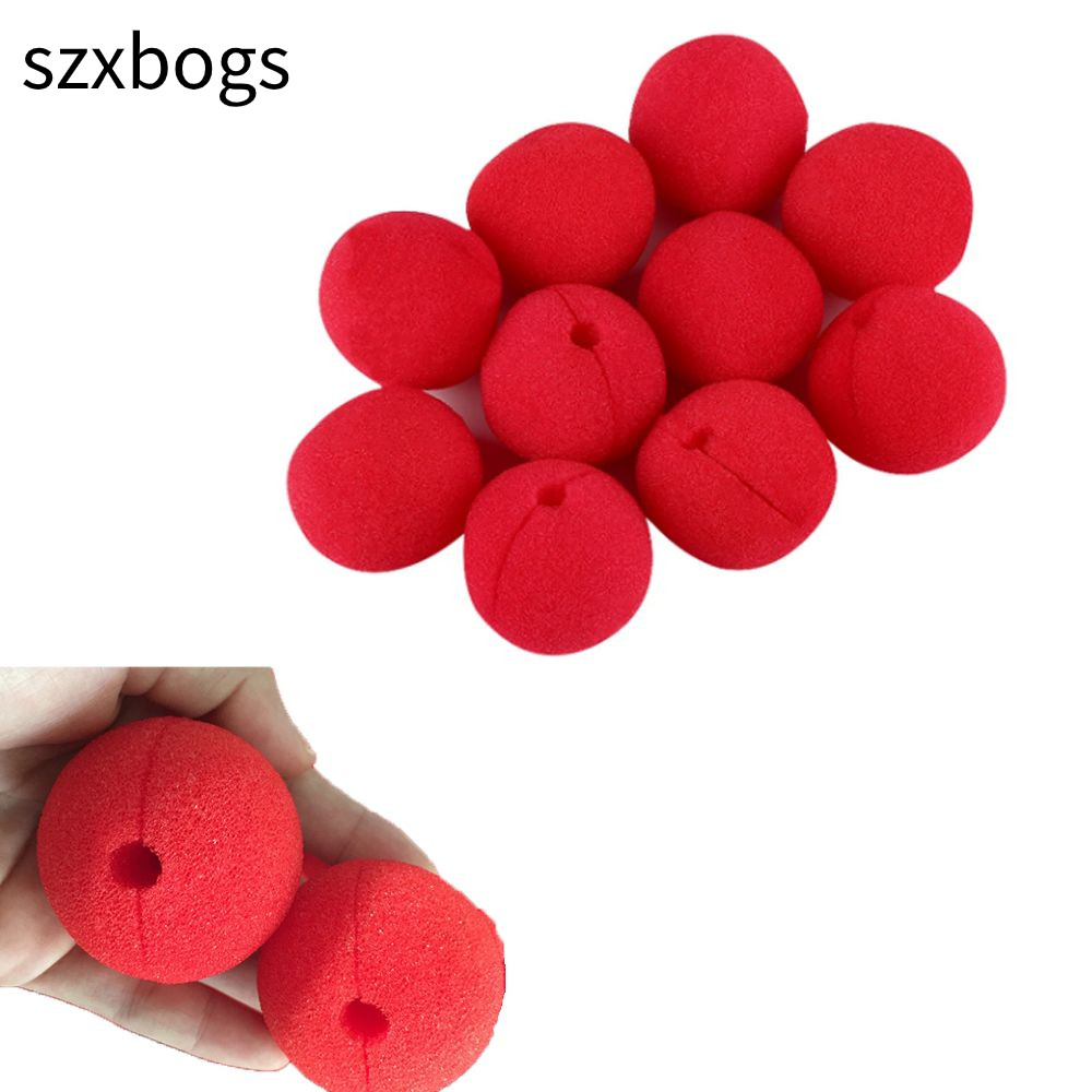 SZXBOGS 10 Chiếc Clown Performance Foam Make Up Cosplay Đạo Cụ