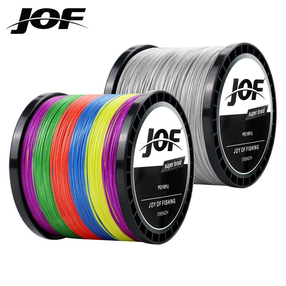 JOF 500M X4 Dây Câu Bện PE Line Chuyên Ngành Angling