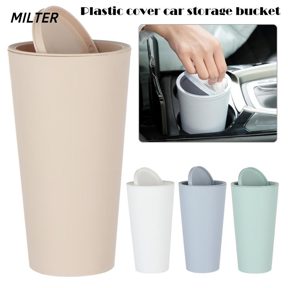 Thùng rác ô tô MILTER Thùng đựng rác chất lượng cao Thùng đựng rác để bàn Thùng rác