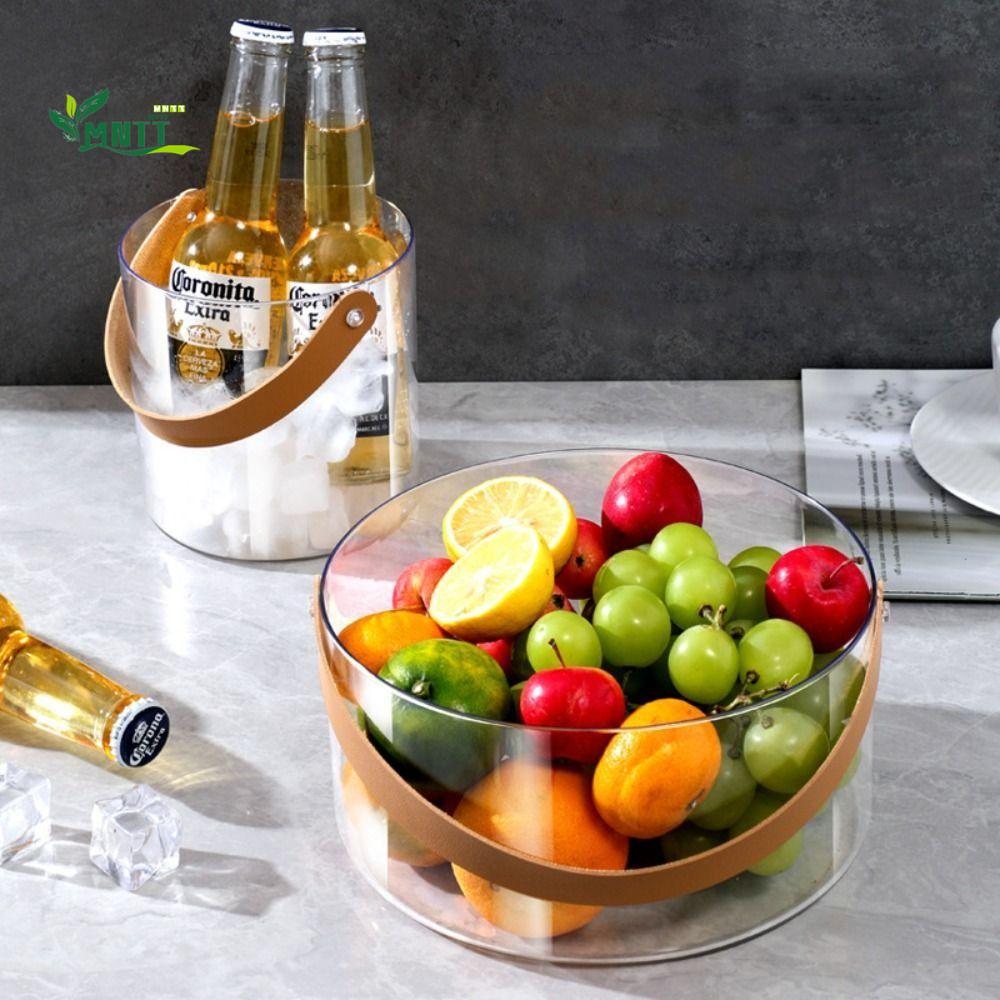 MNTT Drinks Chiller Bin Clear Thicked Home