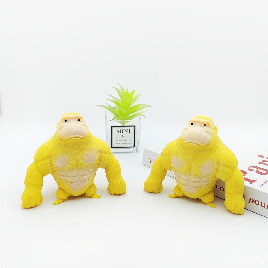 Wang Zong Gorilla Giải Nén Vàng Gorilla Lala Influencer Bán Chạy Gorilla Vent Ngộ nghĩnh Đồ Chơi Nhà