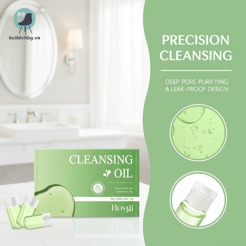 Bg Du Lịch Kích Thước Dầu Làm Sạch Nhẹ nhàng Dưỡng Ẩm Mặt Nhẹ Dầu Không Gọn Tẩy Trang Cho Gia Đình V