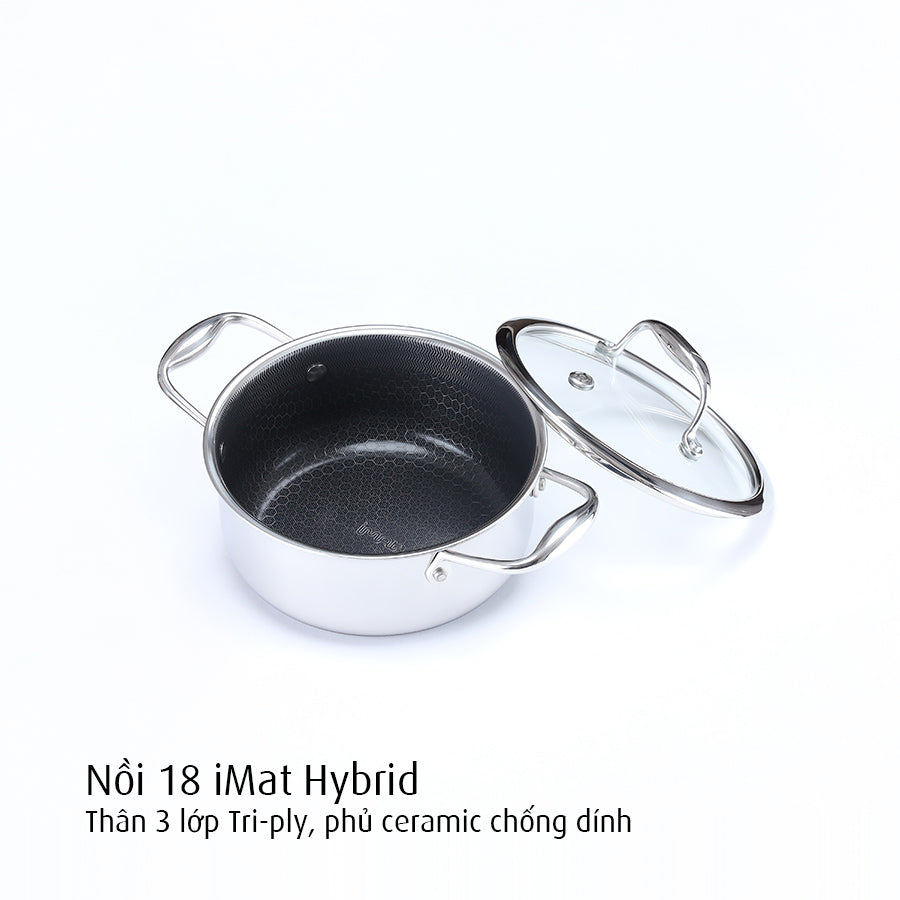 Nồi chống dính bếp từ iMat Hybrid