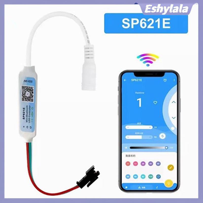 Bộ điều khiển RGB Mini Eshylala SP621E cho WS2811 WS2812 WS2813 Điều khiển ánh sáng dải LED -24V