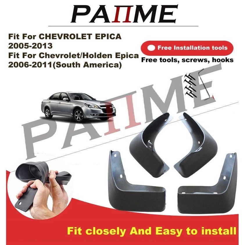 FENDER Ô Tô Ô Tô MudFlaps Phù Hợp Cho CHEVROLET EPICA 2005-2013 Cho Holden Epica 2006-2011 Phía Trướ