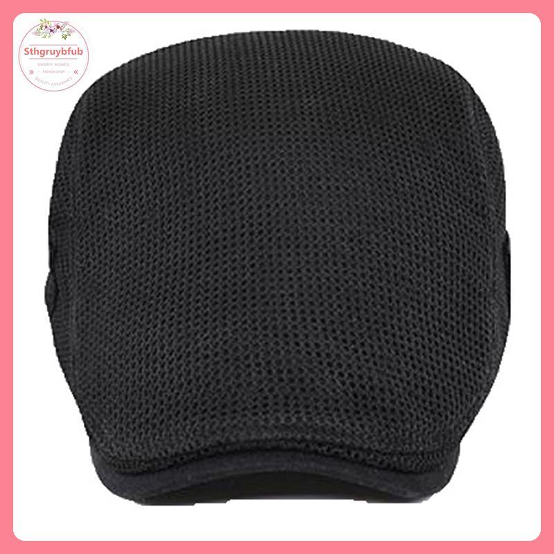 STHB Cabbie Flat Cap Lưới thoáng khí Newsboy Beret Ivy Cap VN