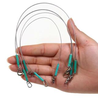 Leader thép không gỉ/ thẻo cáp lụa câu cá chống cắn gói 4 chiếc/ 30cm