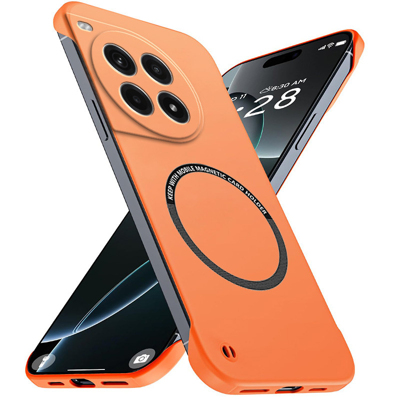 Sang Trọng Từ Tính Mỏng Cho OnePlus Ace 3 Ace3 Pro PJX110 Ốp Điện Thoại Không Khung Matte Chống Trầy