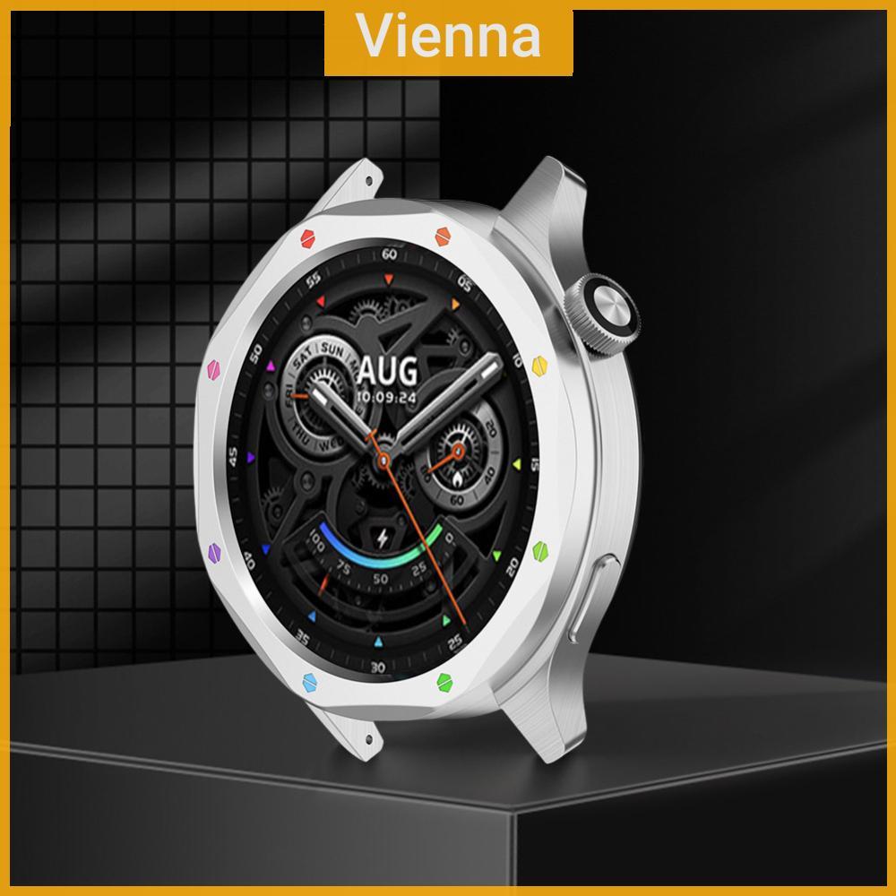 Viền Kim Loại Thay Thế Vỏ Vòng Phim Cường Lực Kim Loại Viền Cho Xiaomi Watch S4 / S3 Cho Xiaomi Watc