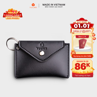 Ví Yuumy  Thời trang nữ nắp gập cỡ nhỏ - Ví móc khóa da Seasand YMK15  