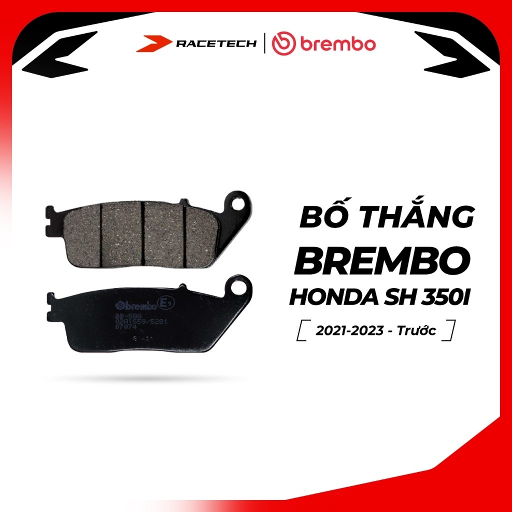 Bố thắng trước Brembo Honda SH 125, SH150, SH350i Việt Nam