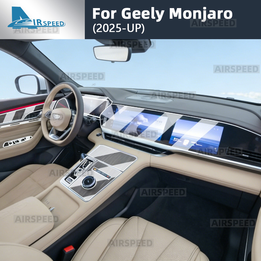 2025-2026 Geely MONJARO Xingyue L Phim Nội Thất Vô Hình TPU Bọc Toàn Xe Nâng Cấp Sửa Đổi Ngoại Thất 
