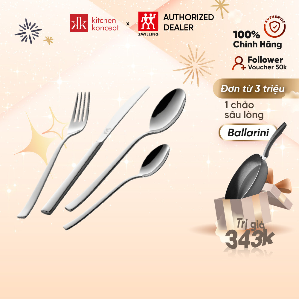 ZWILLING - Bộ dao muỗng nĩa Bela - 16 món