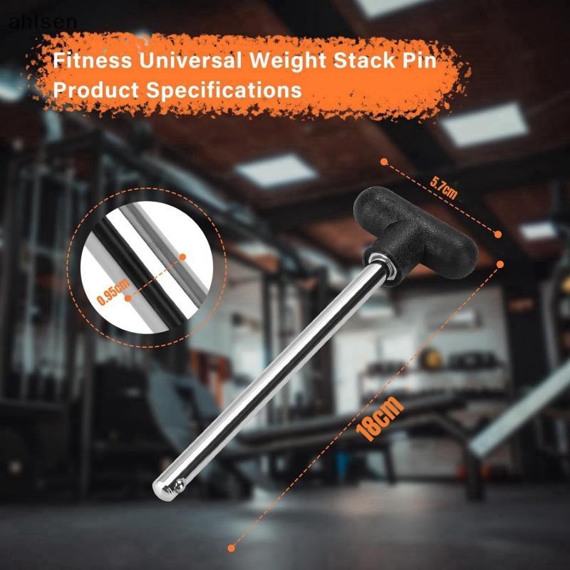 Ahlsen 1Pc 9.5MM Trọng Lượng Xếp Chồng Pin Tập Gym Pin Chịu Lực Thay Thế Trọng Lượng Máy Pin Tập Gym