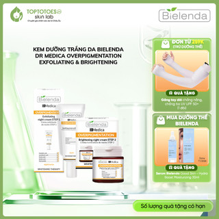   HÀNG NHẬP KHẨU  Kem dưỡng trắng da Bielenda Dr Medica Overpigmentation Exfoliating & Brightening 