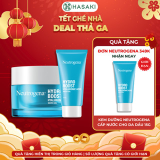  Combo Kem Dưỡng Neutrogena Cấp Nước Cho Da Dầu 50g+15g Hydro Boost Water Gel Hasaki Sản Phẩm Chính Hãng 