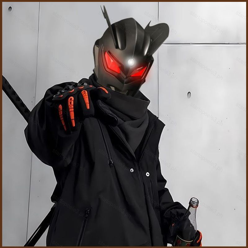 ST3 Ultraman Ultraman Zero Ultraman Zero Darkness Mũ Bảo Hiểm Đồ Chơi Cảm Biến Cảm Ứng Công Tắc Dạ Q