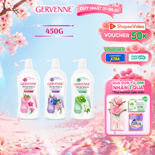  Sữa tắm trắng da hương nước hoa Gervenne 450G   chai  3 mùi  