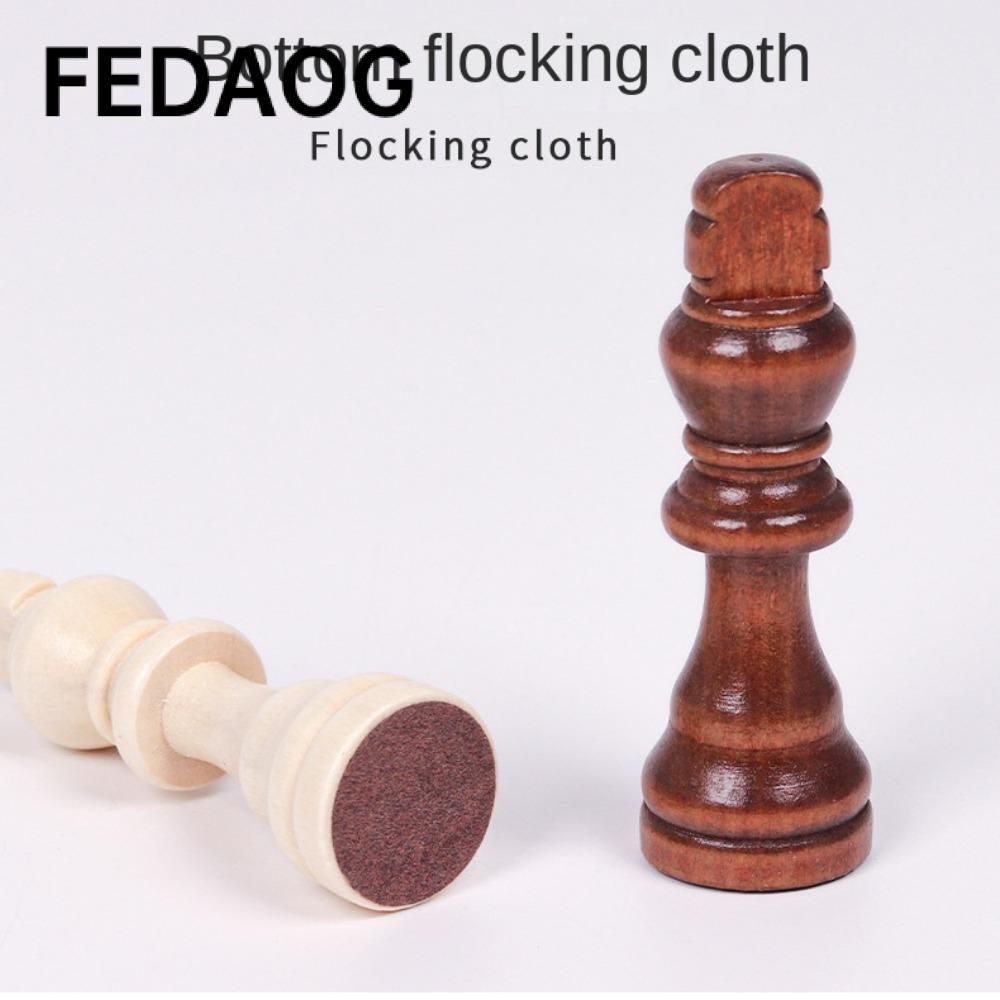 Cờ vua gỗ FEDAOG 32 quân, không kèm bàn cờ