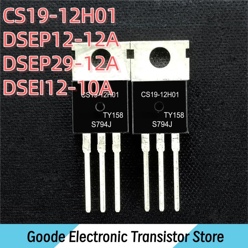 10 Chiếc CS19-12H01 DSEP12-12A DSEP29-12A DSEI12-10A TO-220 1200V 29A Chất Lượng Tốt Nhất Còn Hàng A