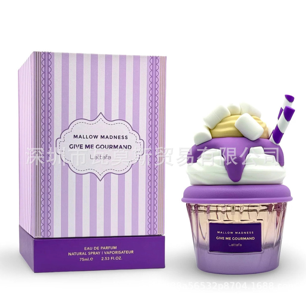 Lattafa Mallow Mness Lattafa Mallow Mness Ả Rập Dubai Gourmet Marshmallow Mania Nước Hoa