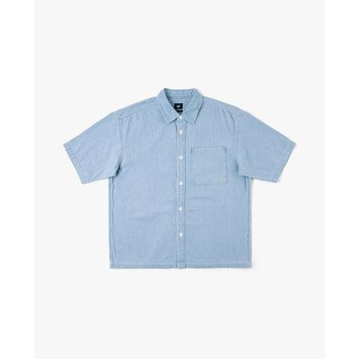 LEE - Áo sơ mi denim nam tay ngắn phối túi_LMT011998211012-A09976