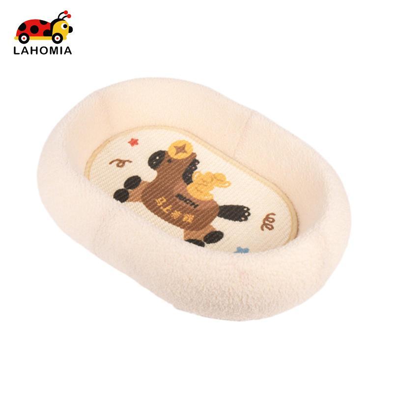 Bát cào mèo cho mèo trong nhà, Sisal Cat Scratching Lounge Bed, Kitten Scratch Pad Bảo vệ nội thất T