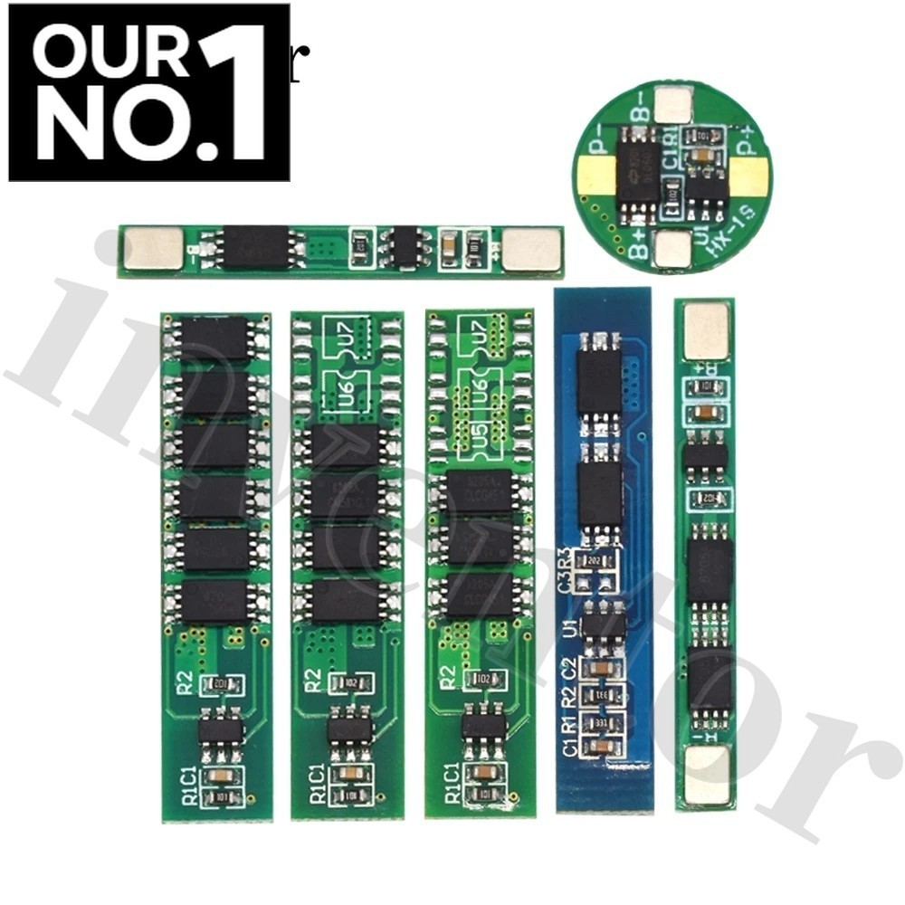 1S 5A 3.7V 1S 10A 3.7V 1S 15A li-ion BMS PCM bảng bảo vệ pin pcm cho pin lithium ion li 18650 2S 3A 