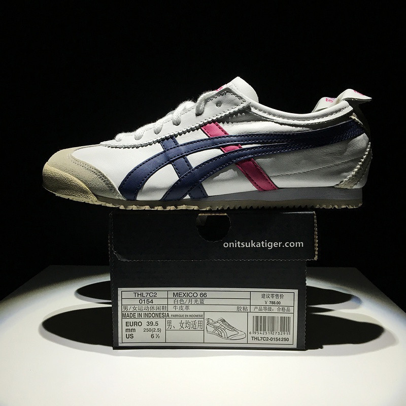 [Xác thực 100%] Onitsuka Tiger (Da cừu Onitsuka) Mexico 66 Giày nam Giày nữ Giày thể thao Giày đôi G