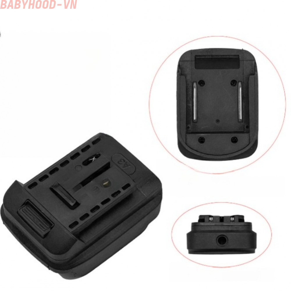 Battery Adapter Compatible Design Rear Hole Design Lightweight Construction