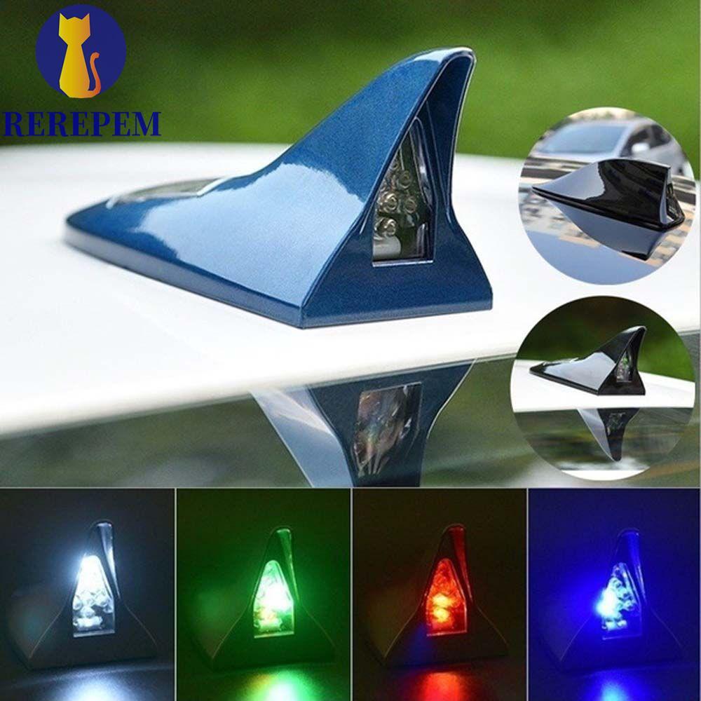 MARTIN1 Ăng-ten vây cá mập năng lượng mặt trời An toàn đa năng Đèn sửa đổi Đèn đuôi Xe nóc xe Cảnh b