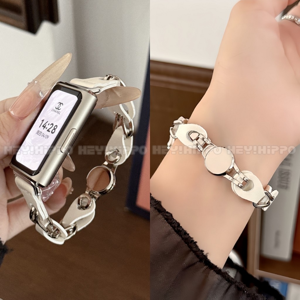 Dây đeo đồng hồ Huawei 11 Dây đeo đồng hồ bằng da thật Dây đeo đồng hồ Huawei 11 Pro Khóa từ tính Th