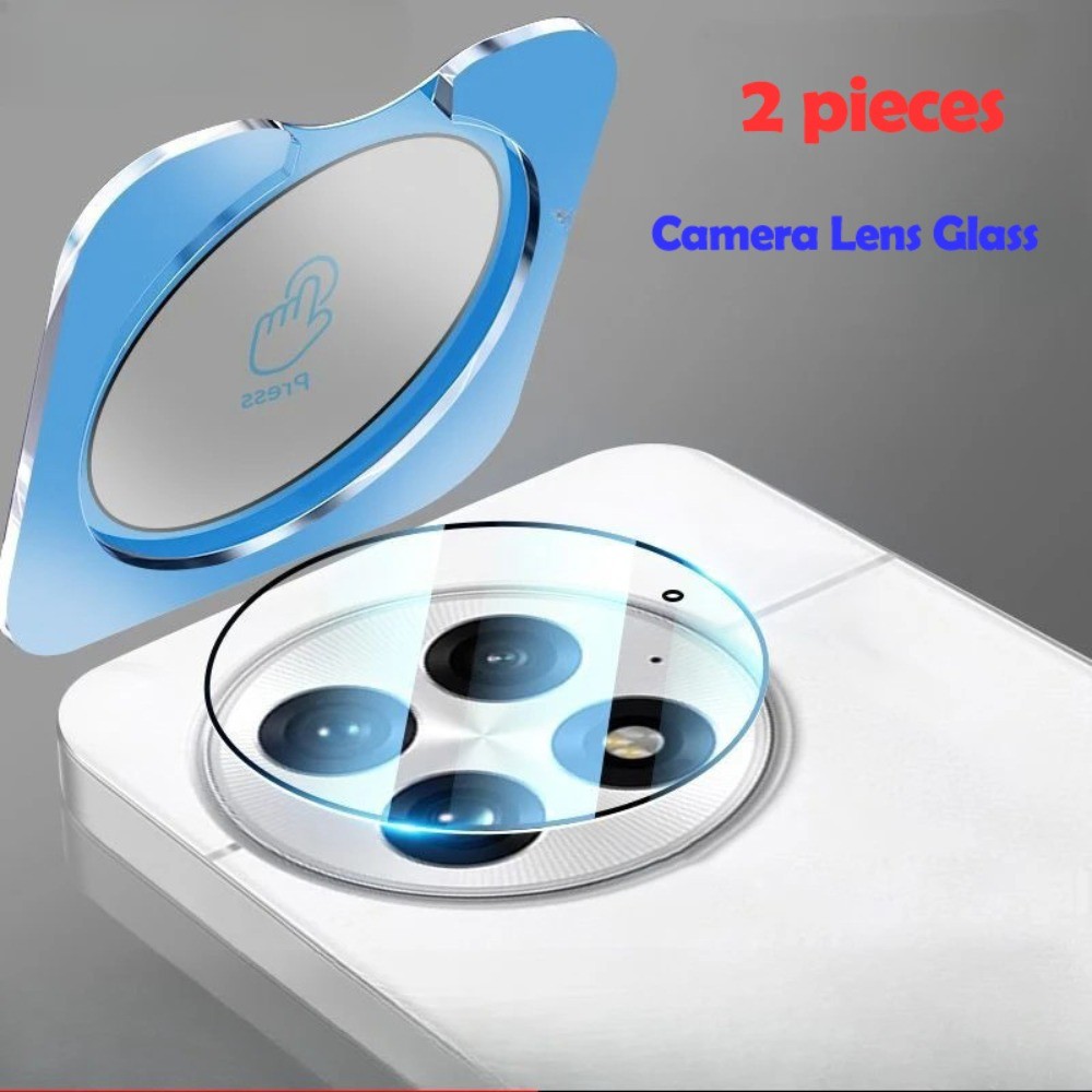 2 Chiếc HD Kính Cường Lực Ống Kính Cho Xiaomi 17 Ultra Mi14 Mi15 Mi 14 15 Ultra Mi 15S Pro Mix Gấp 4
