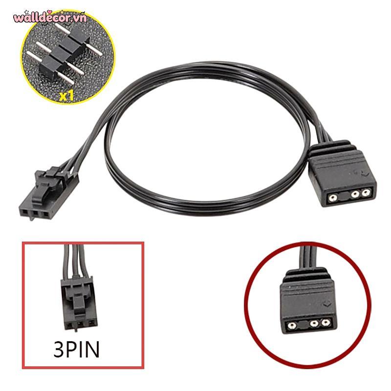 Wa Adapter Cáp Cho Corsair RGB Sang Tiêu Chuẩn ARGB 4Pin 3Pin Adapter Kết Nối Cướp Biển Tàu Bộ Điều 