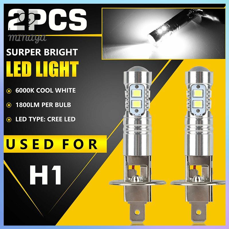 Dwi 1 cặp H1 Led Đèn Pha Bóng đèn siêu sáng xe đèn pha xe ánh sáng