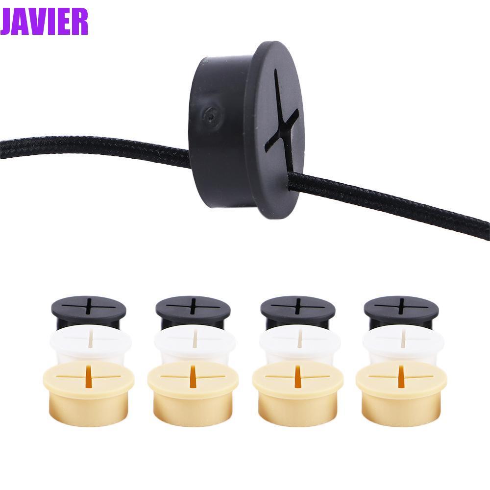 JAVIER Bàn Dây Grommet Để Bàn USB PC Bàn Máy Tính Bàn Văn Phòng Nhà Linh Hoạt Dây Tổ Chức