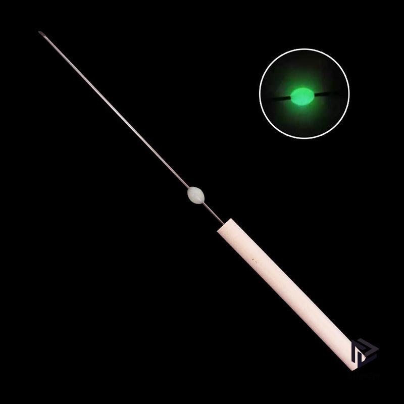 [SHgeZm] 1Pc 22,5cm Máy khoan kim mồi giun -Kính móc kim giun nhanh Móc kim Dụng cụ câu cá bằng khí 