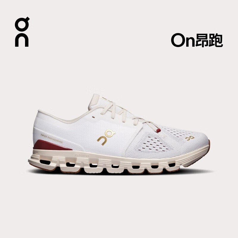 Giày chạy bộ On Cloud Shoes Cloud X 4 năm rắn giảm sốc, phù hợp nam nữ