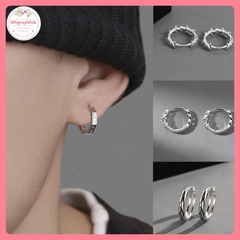 Bông Tai Hình Học Phong Cách Hip-Hop Punk Cho Nam - Quà Tặng Trang Sức Việt Nam