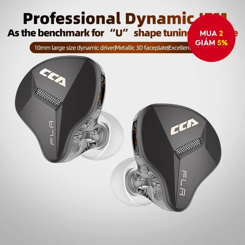 CCA FLA Tai Nghe Năng Động Tai Nghe Có Dây In-Ear HIFI Chất Lượng Cao Có Thể Hoán Đổi Tùy Chỉnh DIY 