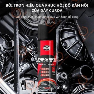 Chai xịt bảo dưỡng dây Curoa LUJESHI 300ml Tặng Tuổi Thọ Dây Đai Giảm Tiếng Ồn Động Cơ Ô Tô _ [Shop Dụng Cụ Kỹ Thuật]