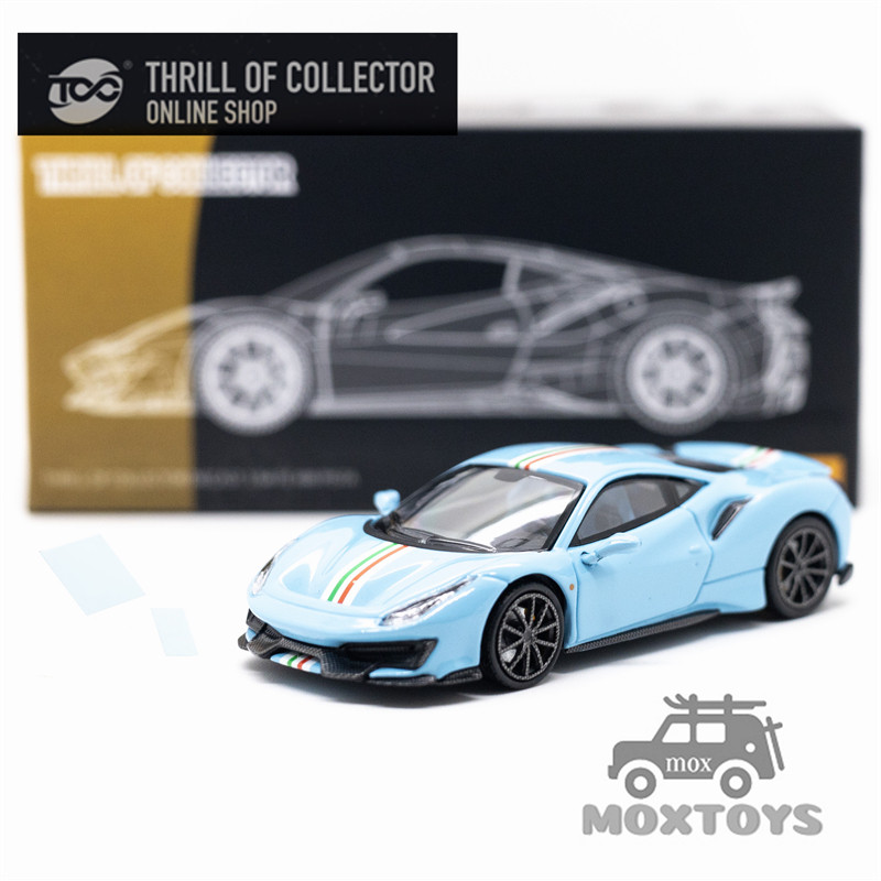 TOC 1: 64 AZZURRO LA PLATA / BIANCO ITALIA / GIALLO MODENA Limited1000 Xe mô hình đúc
