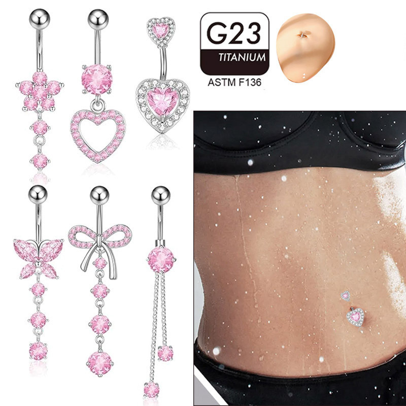 G23 ❈ ♤ ♤ ❈ ❈ ❈ ❈ ✷ ✲ ❈ ❈ ❈ 🍒 🍒 ❈ ❈ ❈ ❈ ❈ ❈ ❈ 🍎 G23 hợp kim titan đóng đinh rốn hoa trái tim đào zir