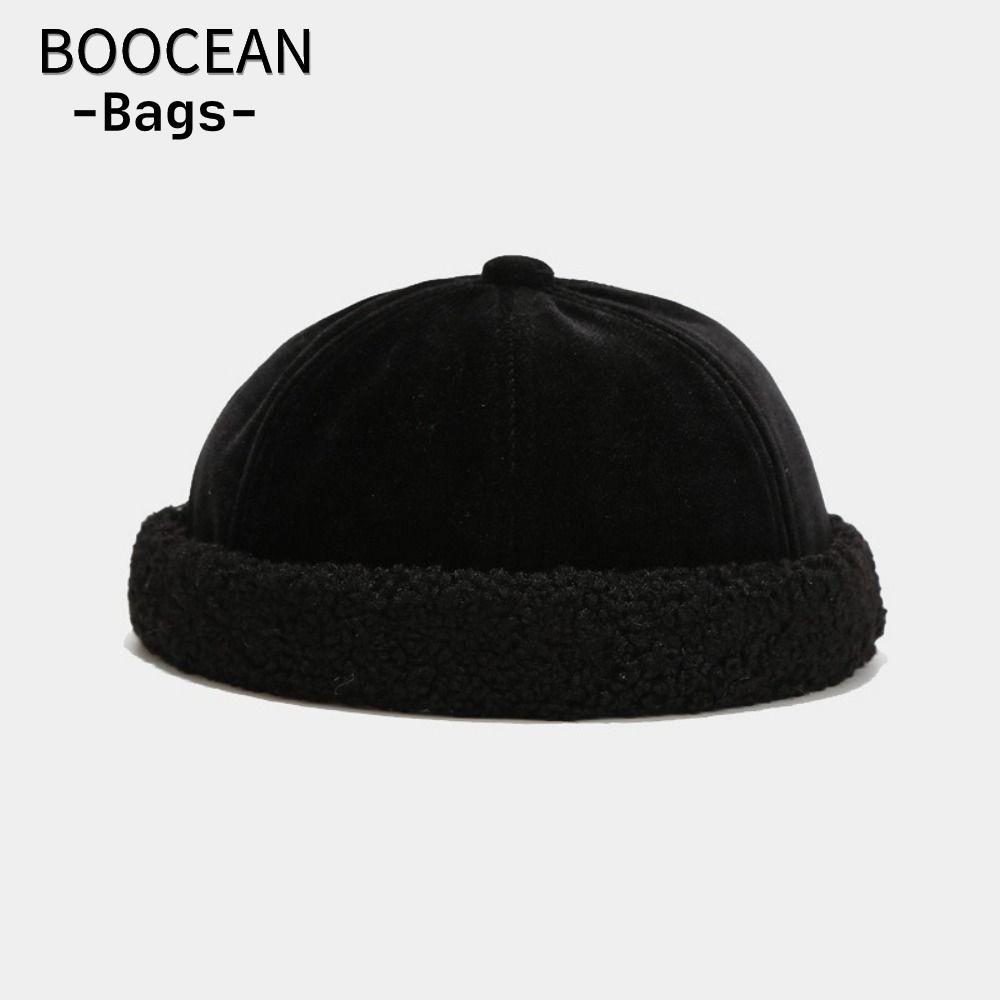 Mũ Skullies BOOCEAN của Boocean làm từ cotton, thiết kế không vành với màu sắc đơn giản, phù hợp cho