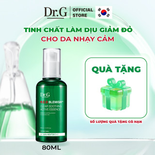  Serum Tinh Chất Làm Dịu Phục Hồi Da Và Làm Đều Màu Da Dr.G R.E.D Blemish Clear Soothing Active Essence 80ml 