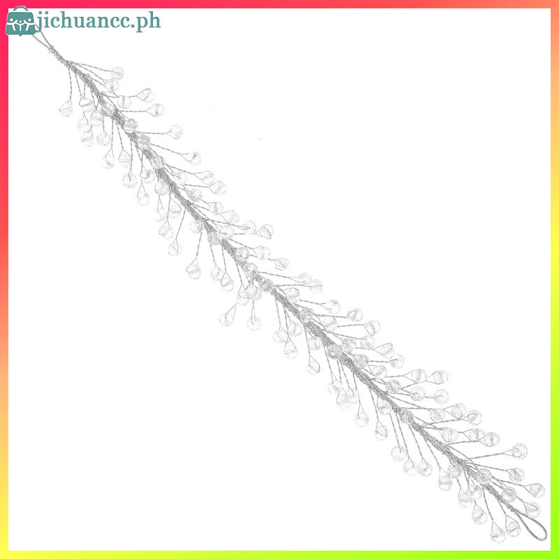 Băng đô Băng đô Bạc Kim cương giả Cô dâu Mũ đội đầu Bejeweled Wedding Hairband với giả lấp lánh sjcc